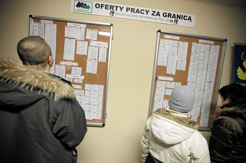 Bezrobotni w urzędzie pracy. W 2012 osób bez pracy ma przybyć aż 250 tysięcy
