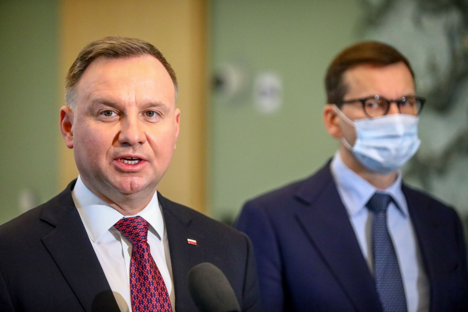 Andrzej Duda to zdaniem respondentów pytanych w sondażu polityk, który najbardziej sprawdził się w czasie wojny w Ukrainie.