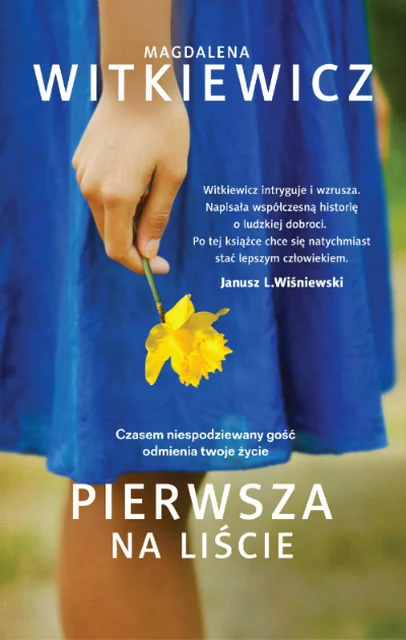 "Pierwsza na liście" – najnowsza powieść Magdaleny Witkiewicz trafiła niedawno do sklepów.