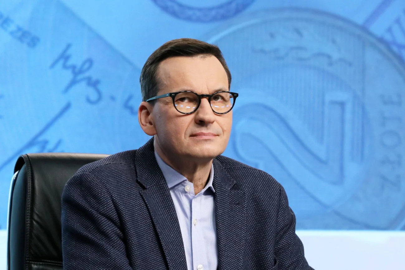 Mateusz Morawiecki podczas konferencji PiS "Portfele Polaków 2024"