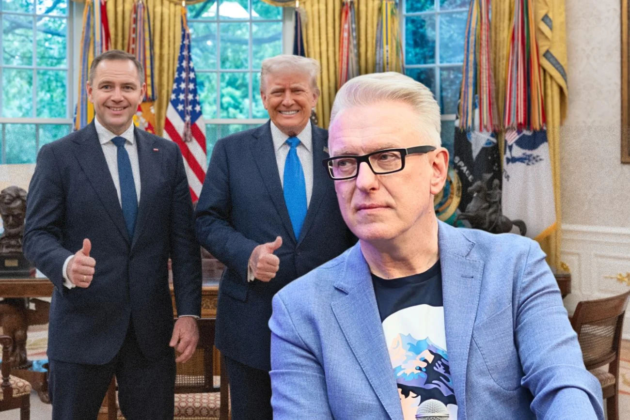 Szczygieł w ostrych słowach o Nawrockim po spotkaniu z Trumpem. "Chamstwo, cynizm". Szczygieł ostro o Nawrockim po zdjęciu z Trumpem. "Chamstwo, cynizm".