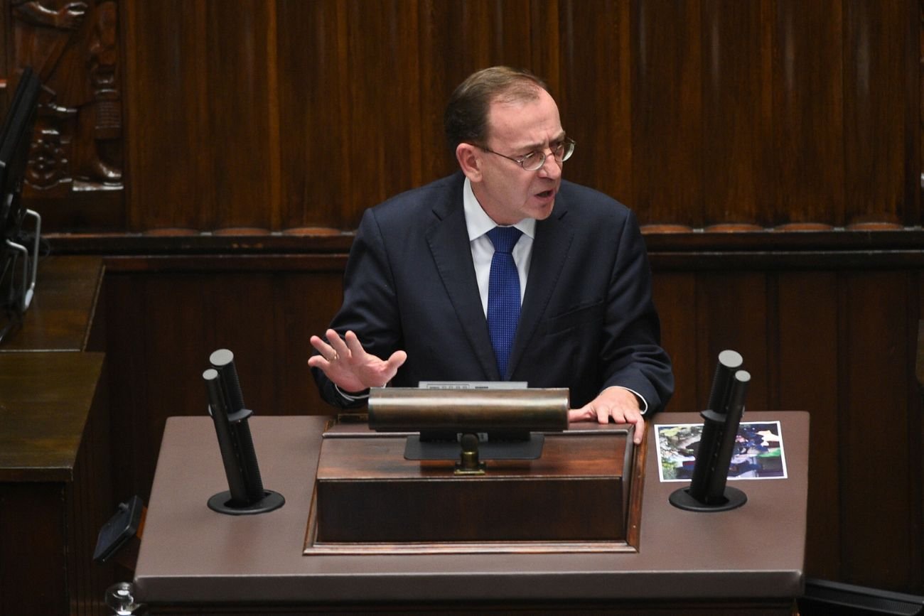 Mariusz Kamiński w Sejmie.