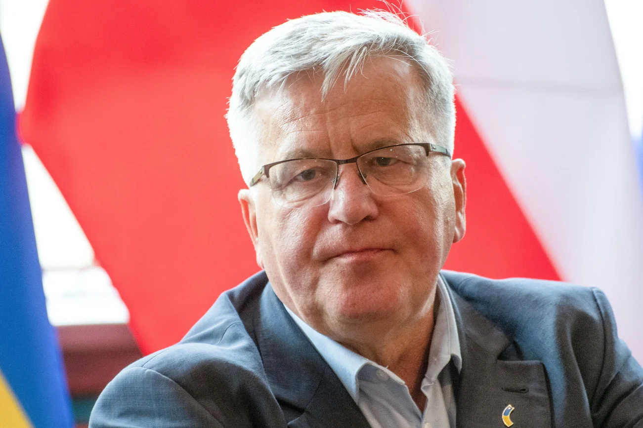 Komorowski skrytykował pytania z referendum, nie gryzł się w język