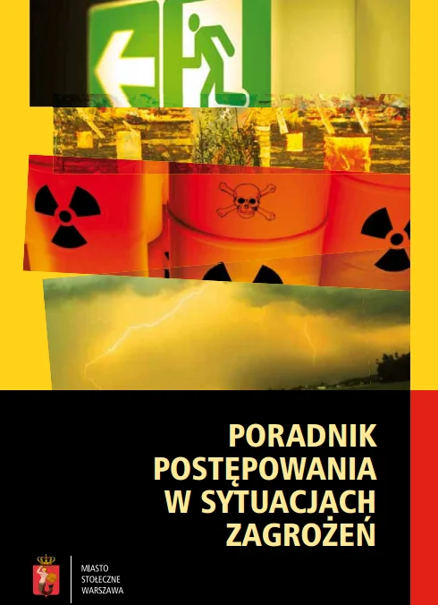 Pierwsza strona podręcznika o tym, jak postępować w sytuacjach kryzysowych