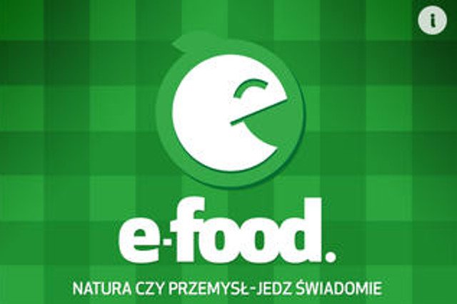 Aplikacja E-food pokazuje, jakie "E-substancje" znajdują się w danym produkcie
