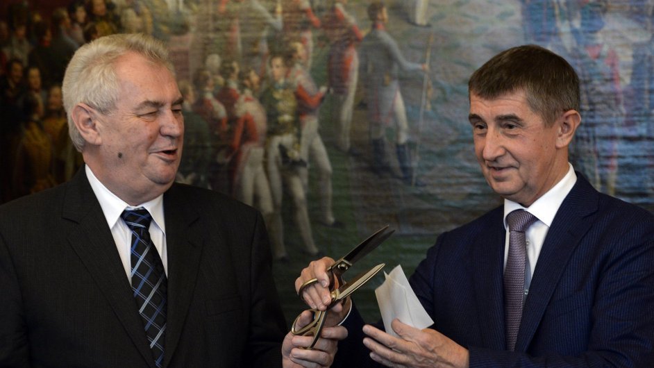 Miloš Zeman i Andrej Babiš.
