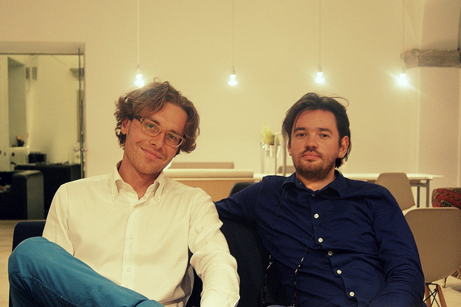 Michał Woch (dyrektor zarządzający) i Jakub Sobiepanek (dyrektor artystyczny) - twórcy firmy Vzór