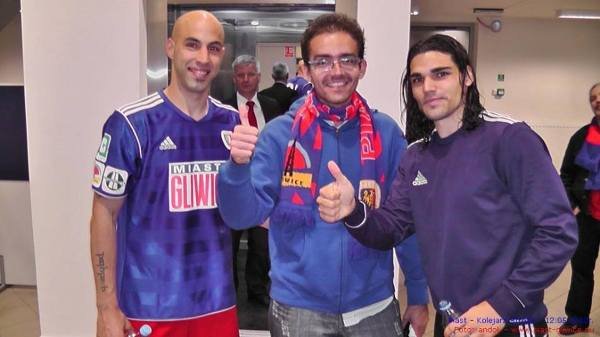 Marlon z Rubenem i Alvaro Jurado.