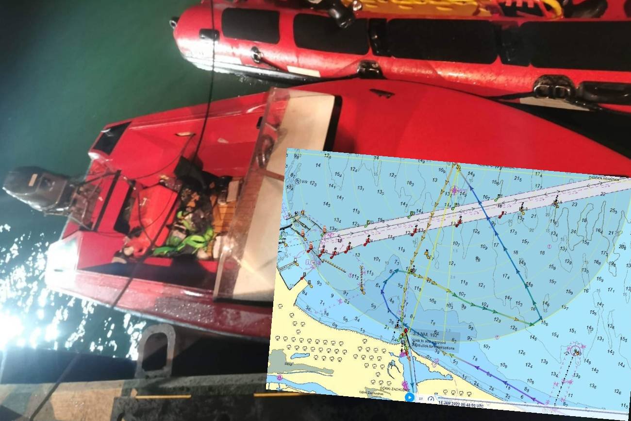 Nurkowie z Hiszpanii szukali bursztynów podczas sztormu. Tajemnicza łódź