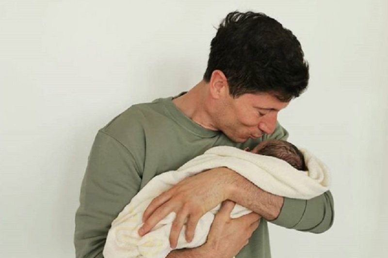 Robert Lewandowski po raz drugi został tatą.