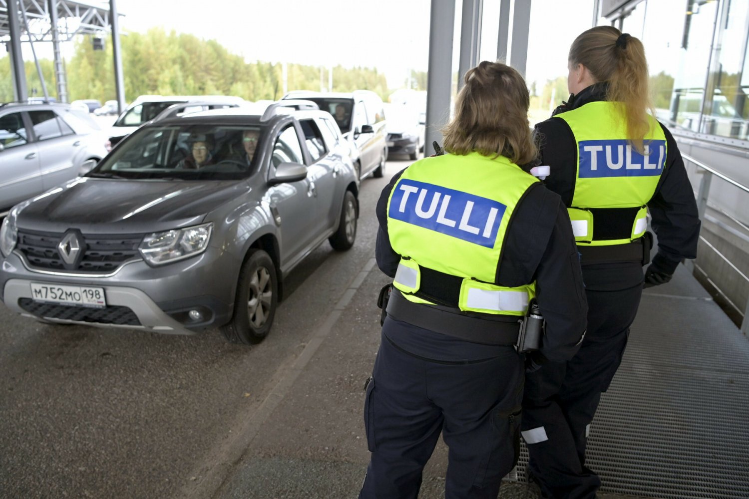 Granica Finlandii i Rosji.