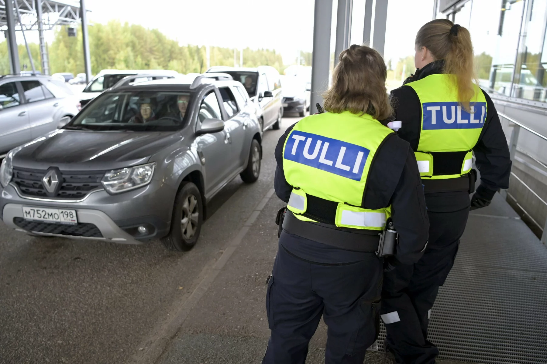 Granica Finlandii i Rosji.