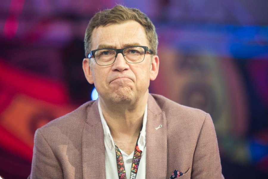 Maciej Orłoś tradycyjnie podczas Telekamer wygłosił kilka słów w kierunku TVP.