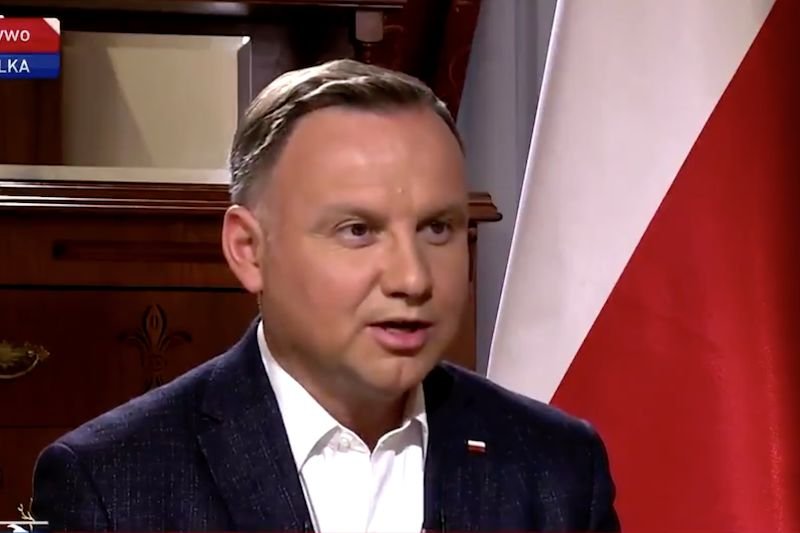 Andrzej Duda w czwartek wieczorem pojawił się w programie Gość Wiadomości w TVP. Andrzej Duda w czwartek wieczorem pojawił się w programie Gość Wiadomości w TVP.