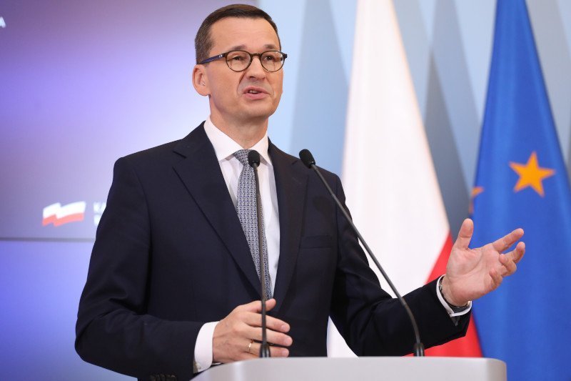 Premier Mateusz Morawiecki uzasadniał nałożenie podatku od reklam