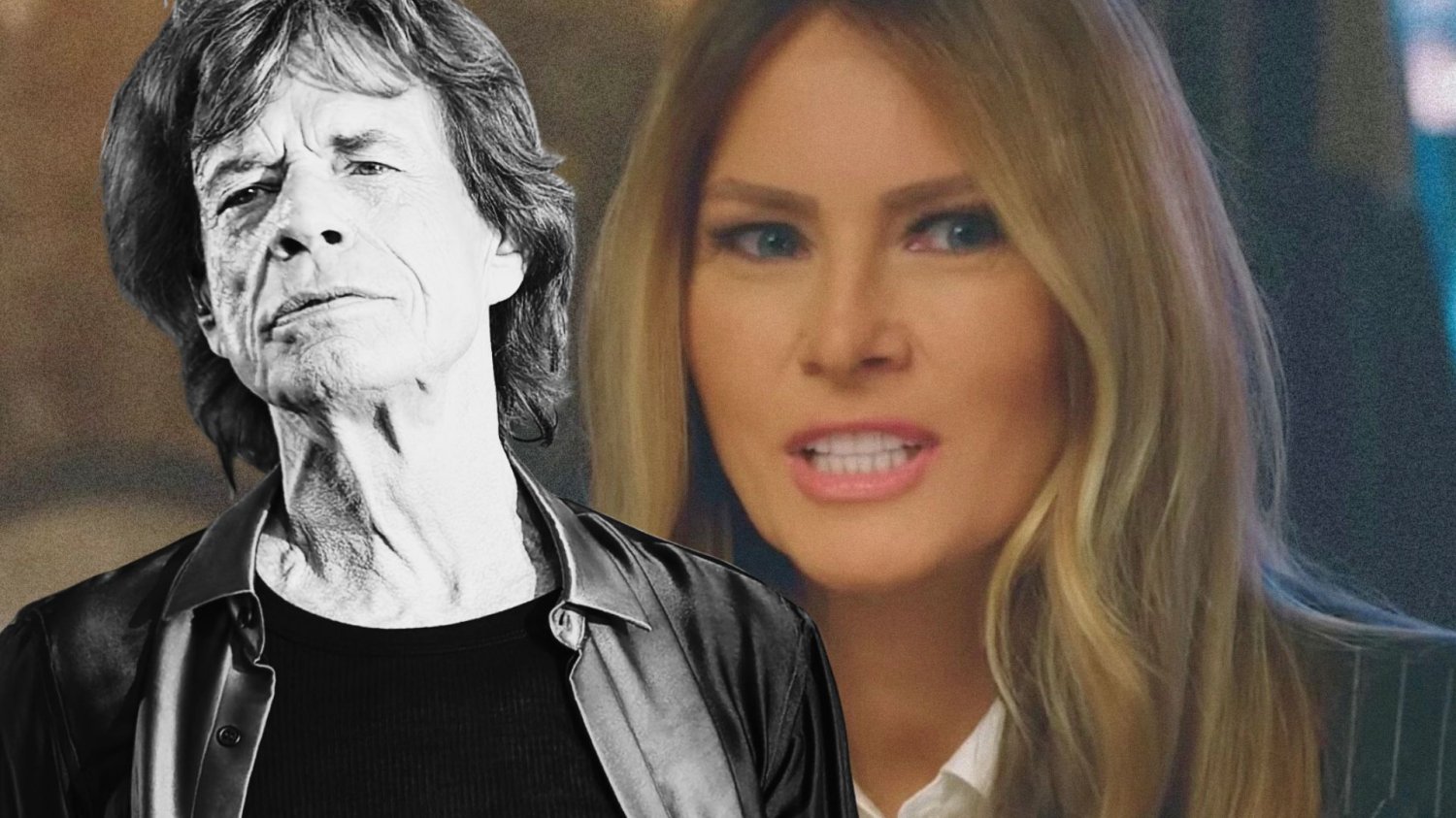 The Rolling Stones i Melania Trump