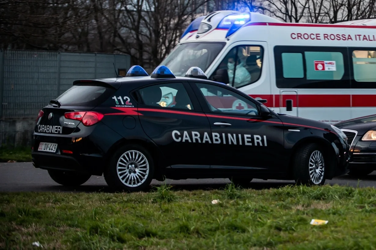 Policja we Włoszech.