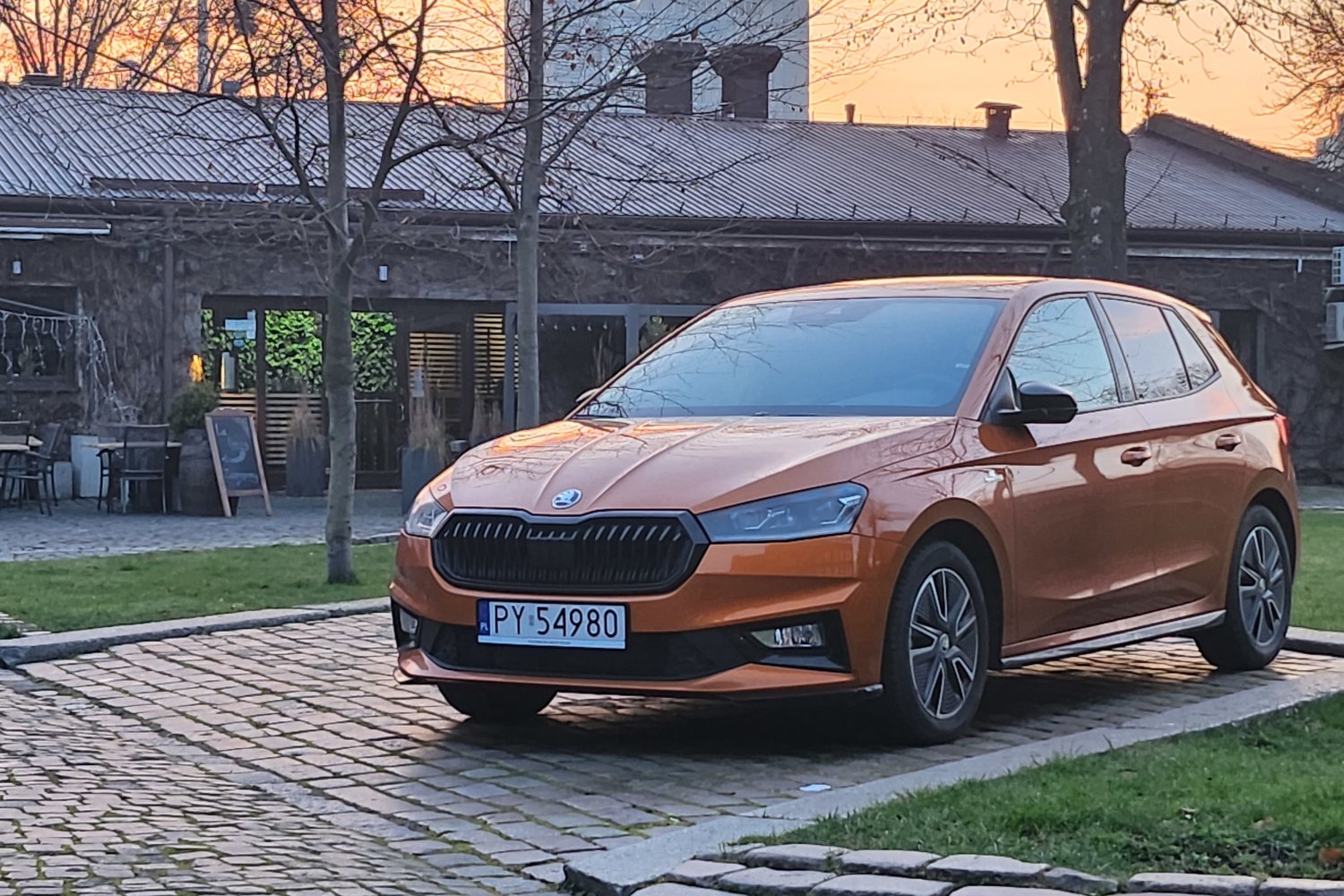 Skoda Fabia Monte Carlo.