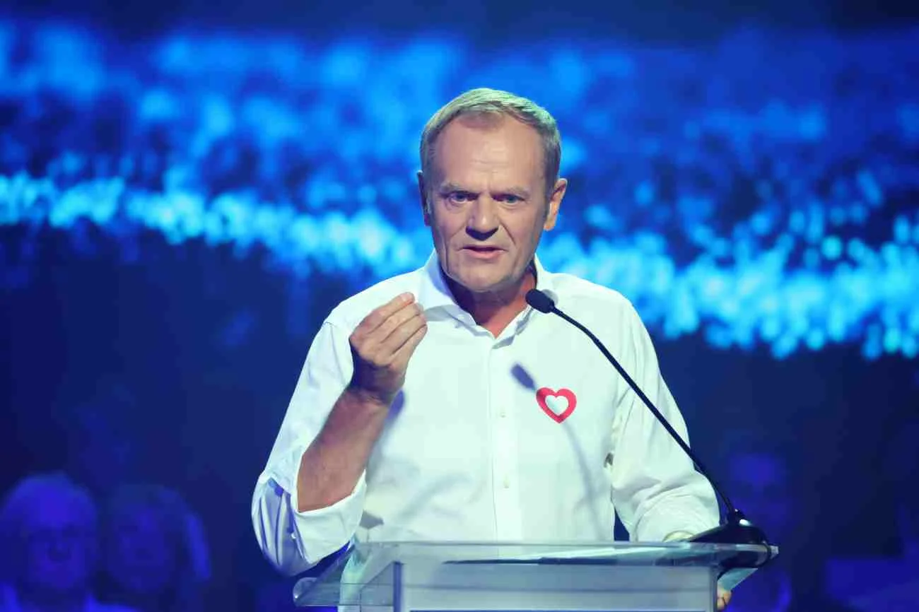 Donald Tusk, przewodniczący Platformy Obywatelskiej.
