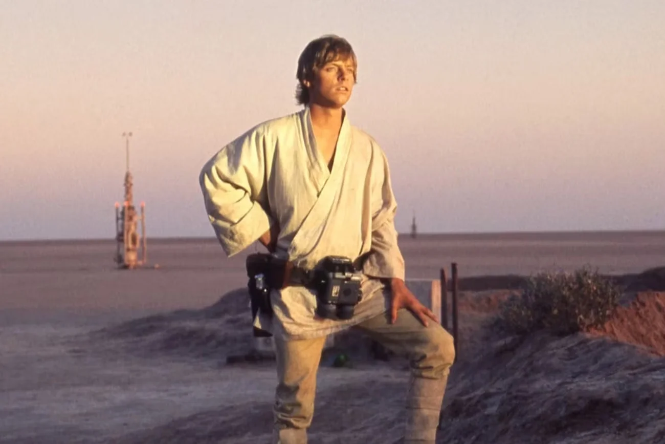 Mark Hamill w filmie "Gwiezdne Wojny: Część IV - Nowa nadzieja"
