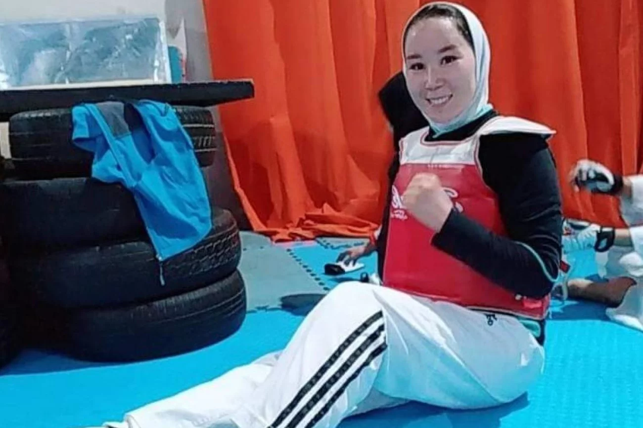 Zakia Khudadadi, która miała być w Tokio pierwszą Afganką w historii igrzysk paraolimpijskich