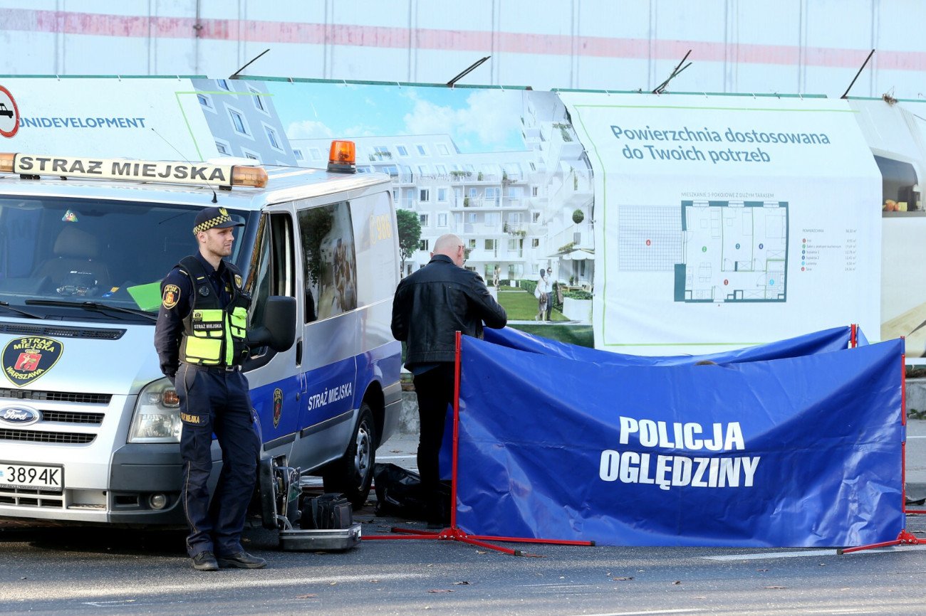 Do wypadku doszło 20 października 2019 na skrzyżowaniu ulic Sokratesa i Petofiego na warszawskich Bielanach