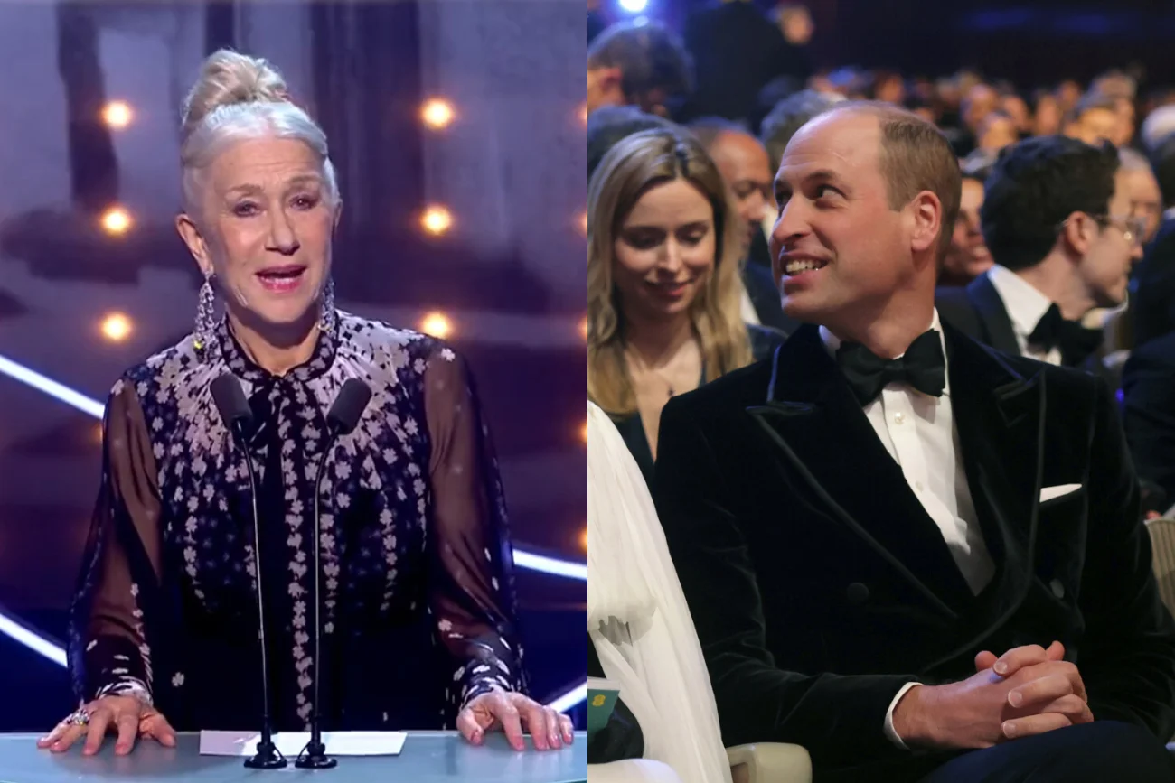 Helen Mirren oddała hołd Elżbiecie II. Książę William i księżna Kate byli obecni na ceremonii BAFTA 2023.