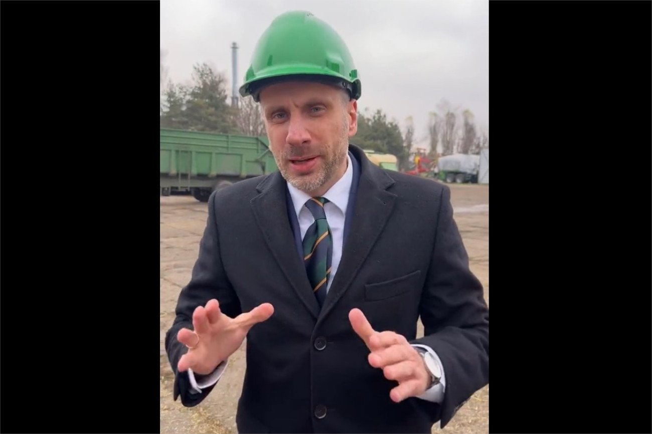 Janusz Kowalski odwiedził w poniedziałek Grudziądz