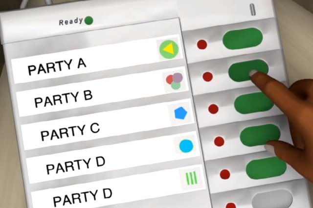 Obywatele Namibii głosują za pomocą indyjskich maszyn wyborczych