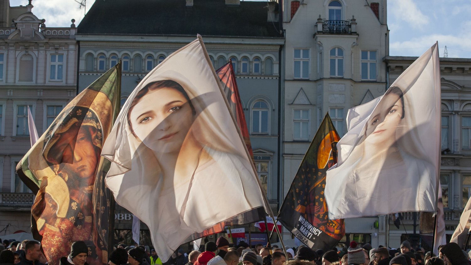 W Legionowie miałby stanąć pomnik Maryi.