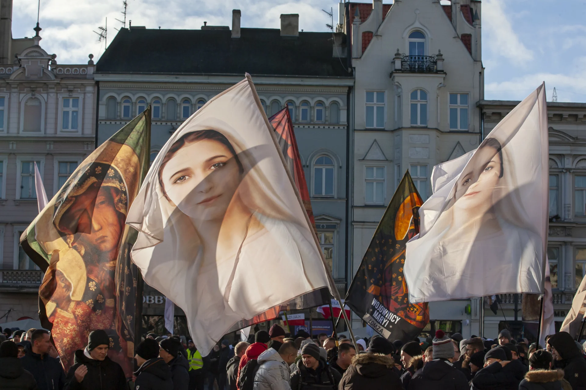 W Legionowie miałby stanąć pomnik Maryi.