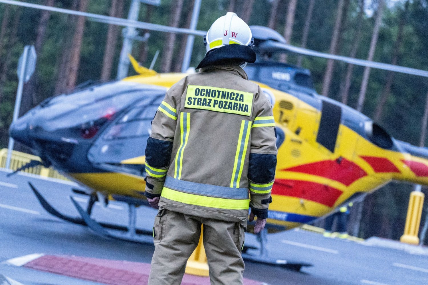 Śląsk. Chłopiec przygnieciony przez zwoje drutu nie żyje.