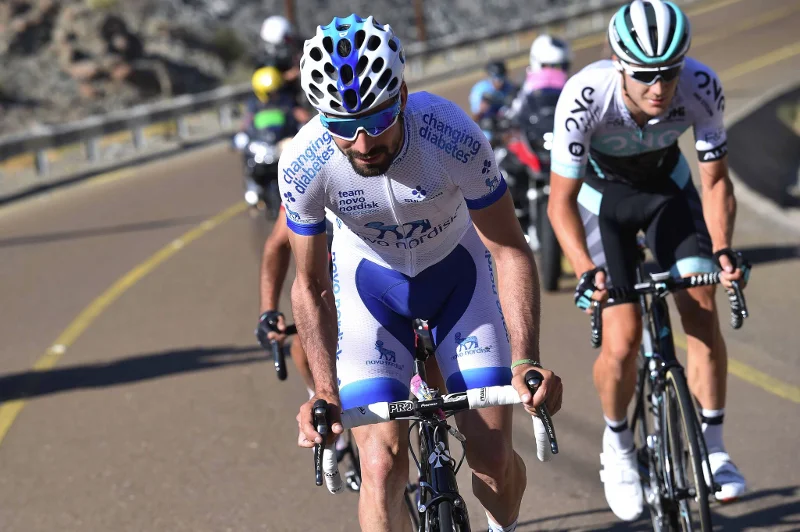 David Lozano to zawodowy kolarz hiszpańskiego pochodzenia, który tak samo jak wszyscy członkowie Team Novo Nordisk jest chory na cukrzycę