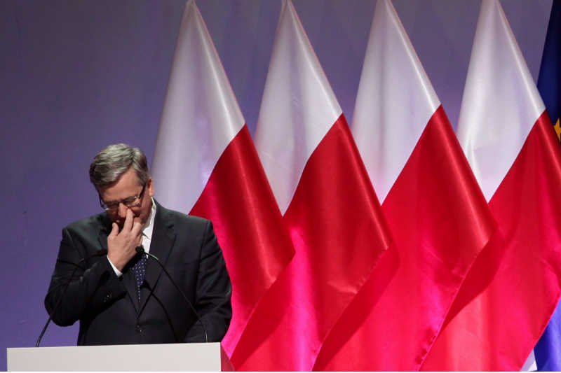 Kampania wyborcza Bronisława Komorowskiego to na razie pasmo błędów.