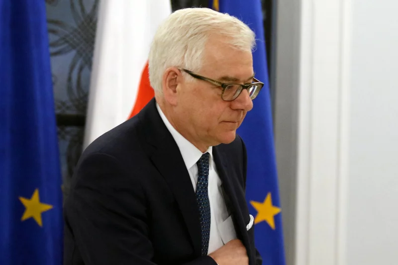 Czaputowicz wyszedł ze studia RMF FM.