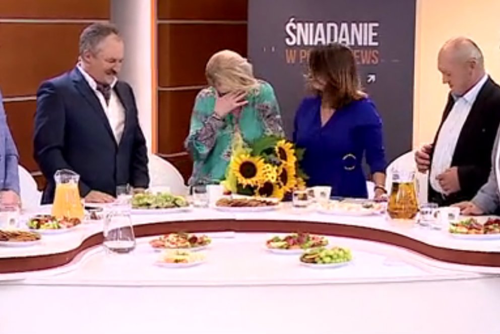 Beata Lubecka pożegnała się z widzami Polsat News.