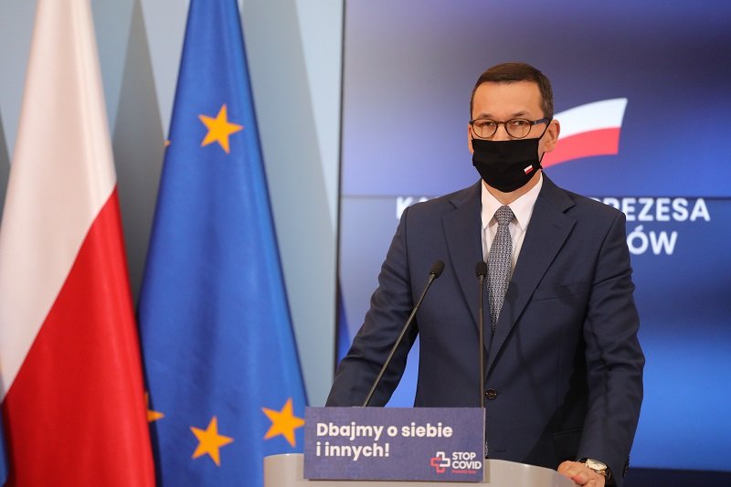 Mateusz Morawiecki wygłosił oświadczenie ws. protestów.