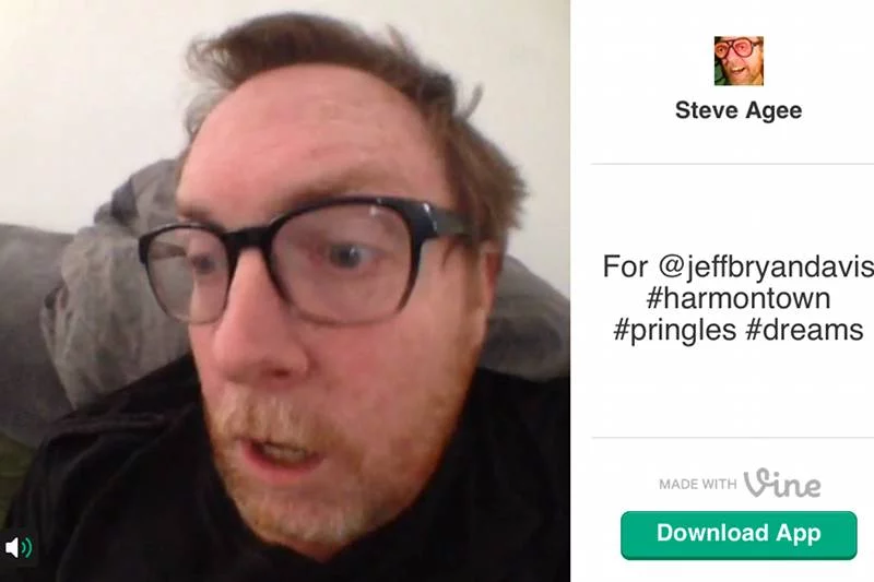 Steve Agee, jedna z gwiazd Vine'a.