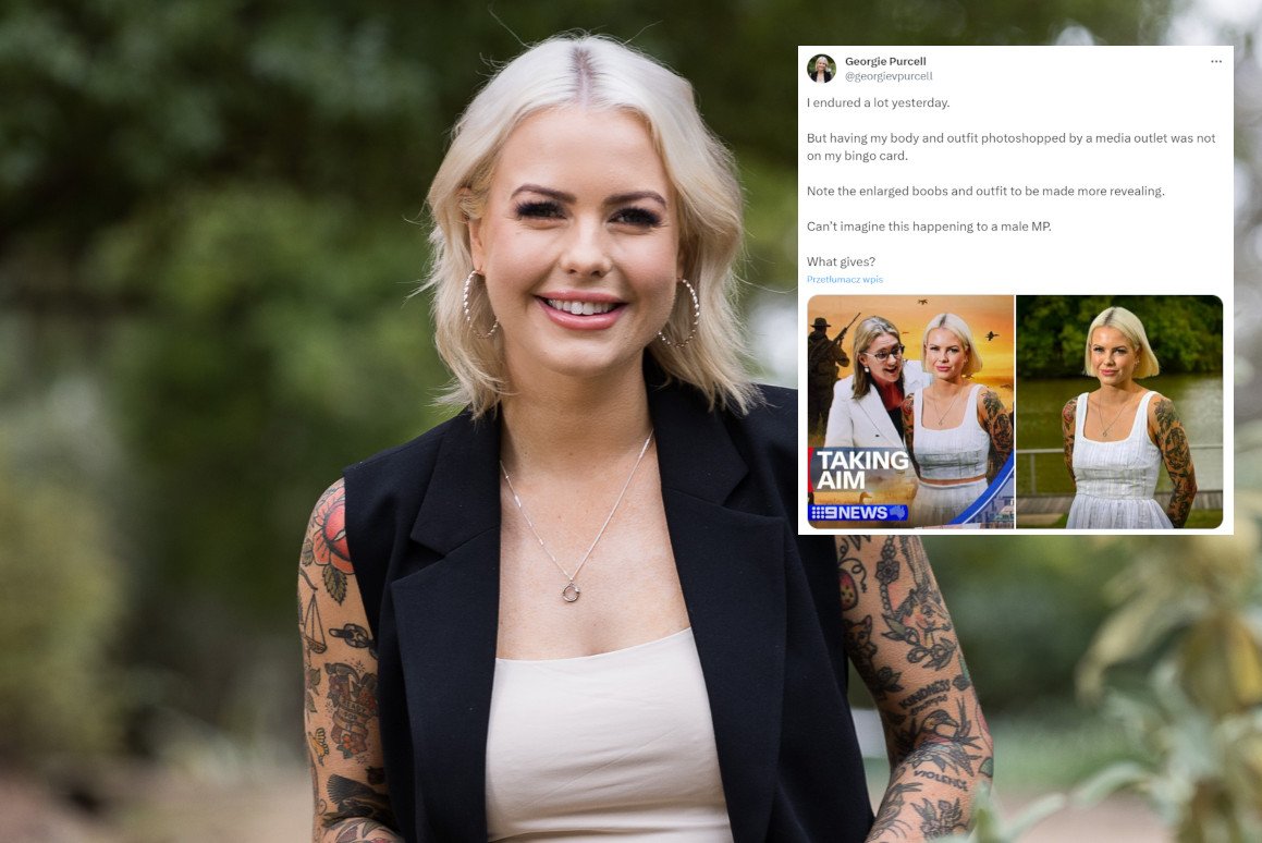 Zdjęcie parlamentarzystki przerobiono w wieczornych wiadomościach