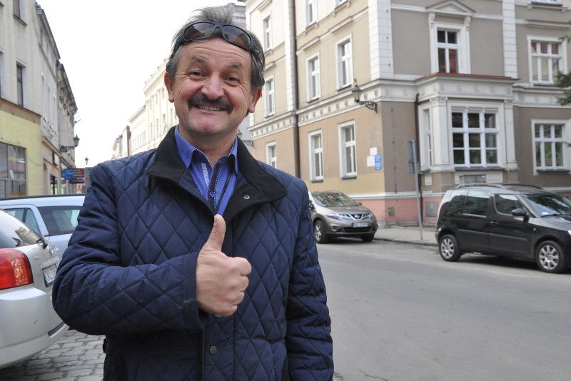 Stanisław Konarski, radny Kluczborka. Jak mówi, polityka go nie interesuje.