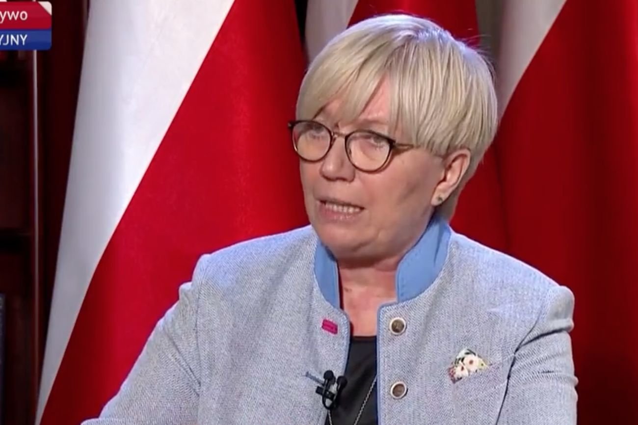 Julia Przyłębska była gościem w TVP.