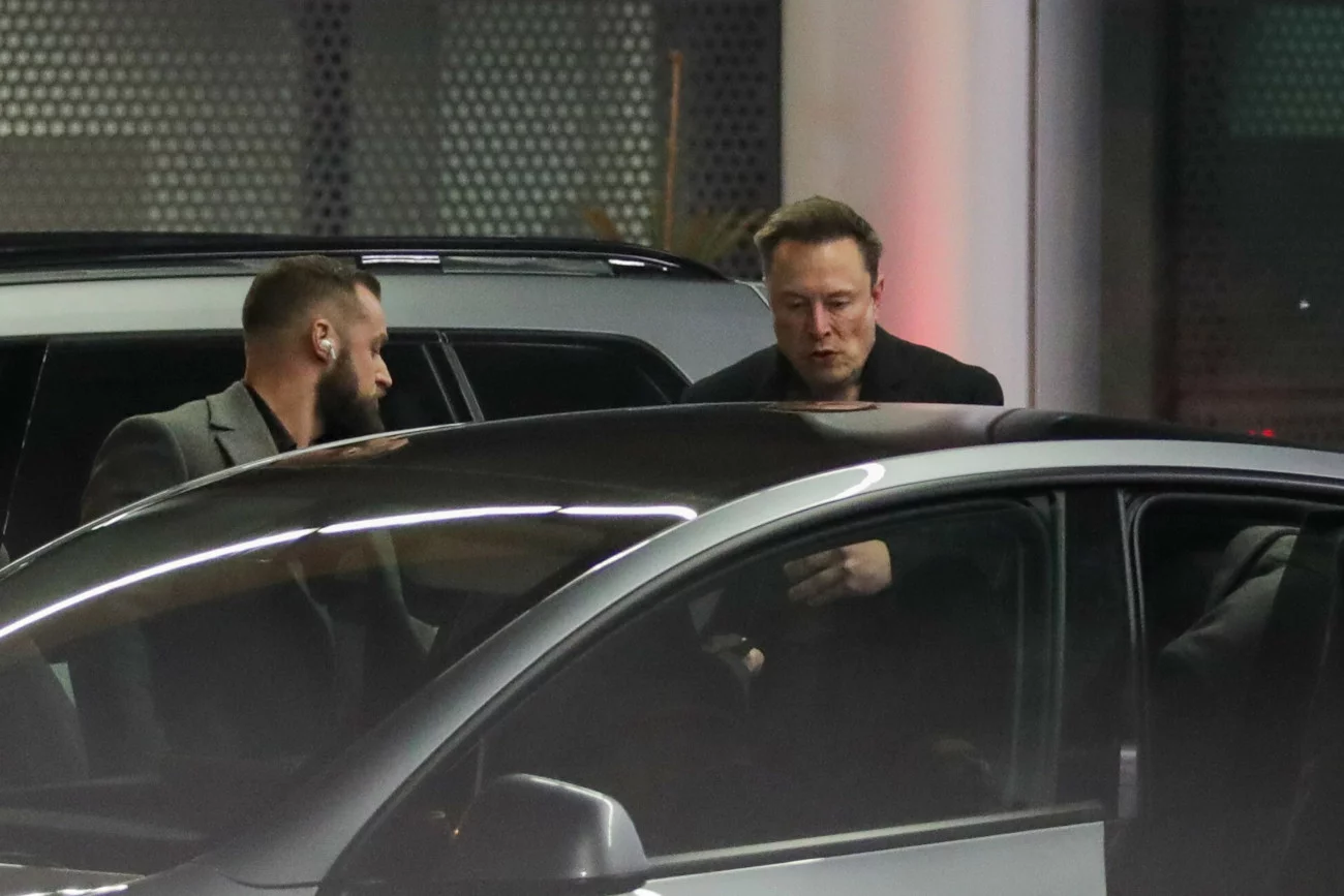 Elon Musk w Krakowie.