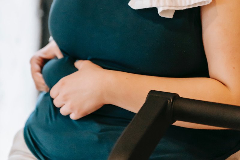 Ciało nie powinno być cały czas napięte.