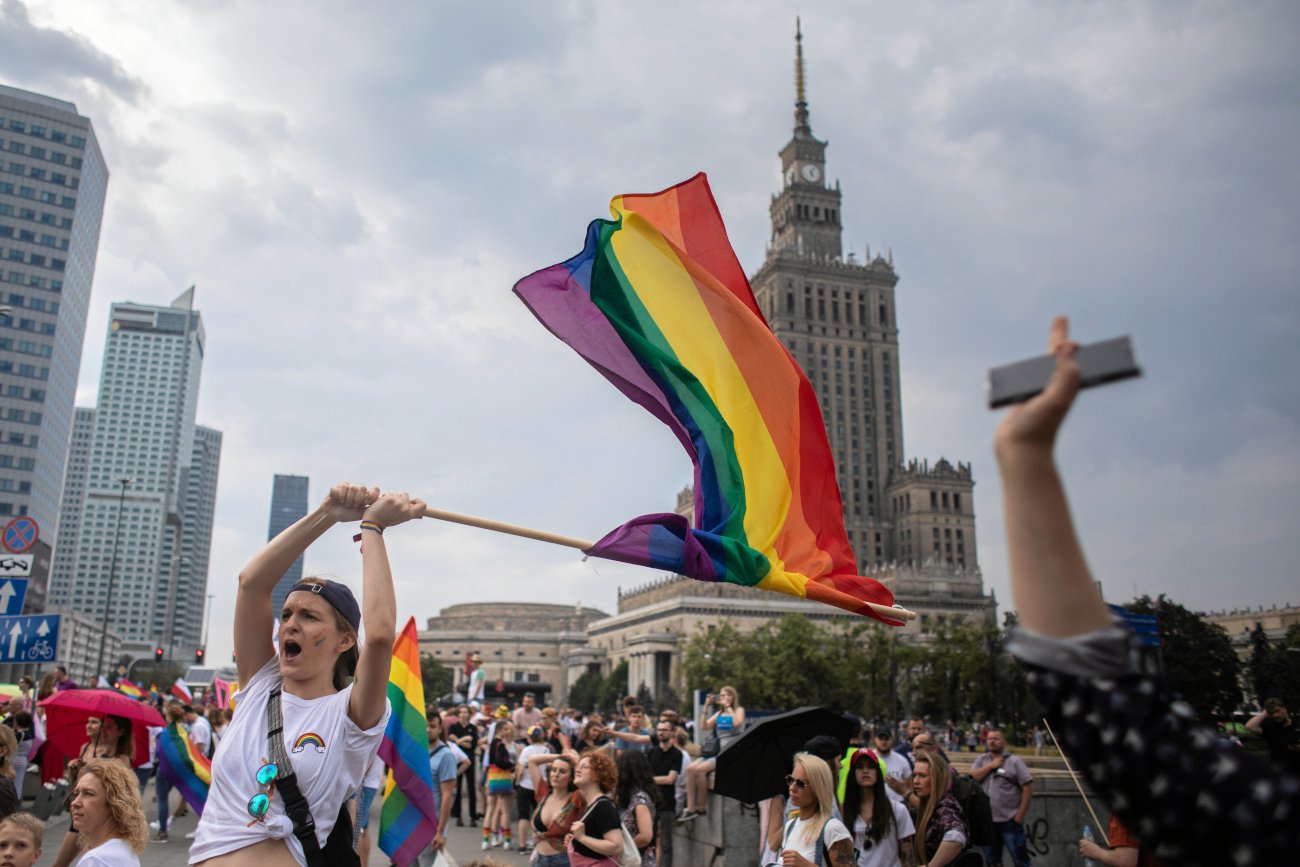 Wyrazy wsparcia z zagranicy na Twitterze.