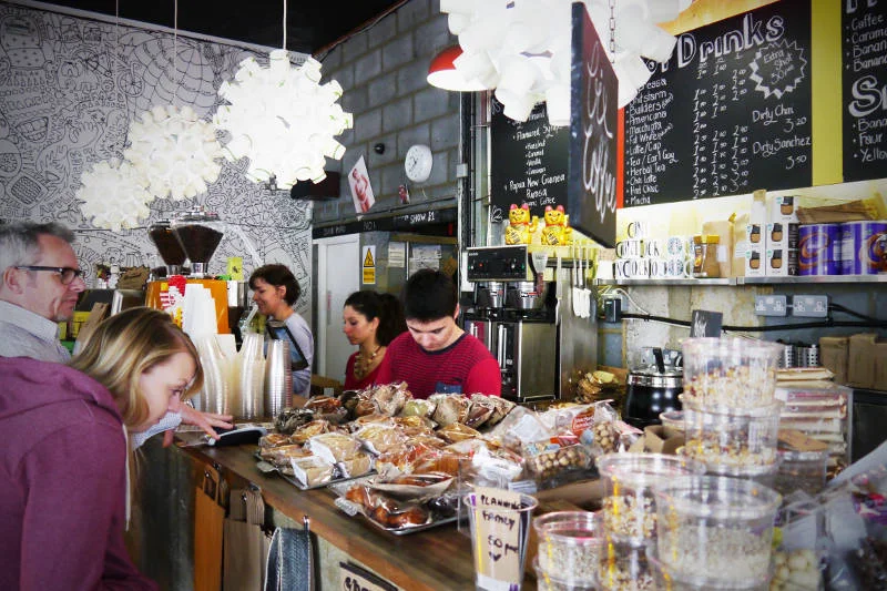 Goswell Road Coffee - dobry punkt w drodze do pracy