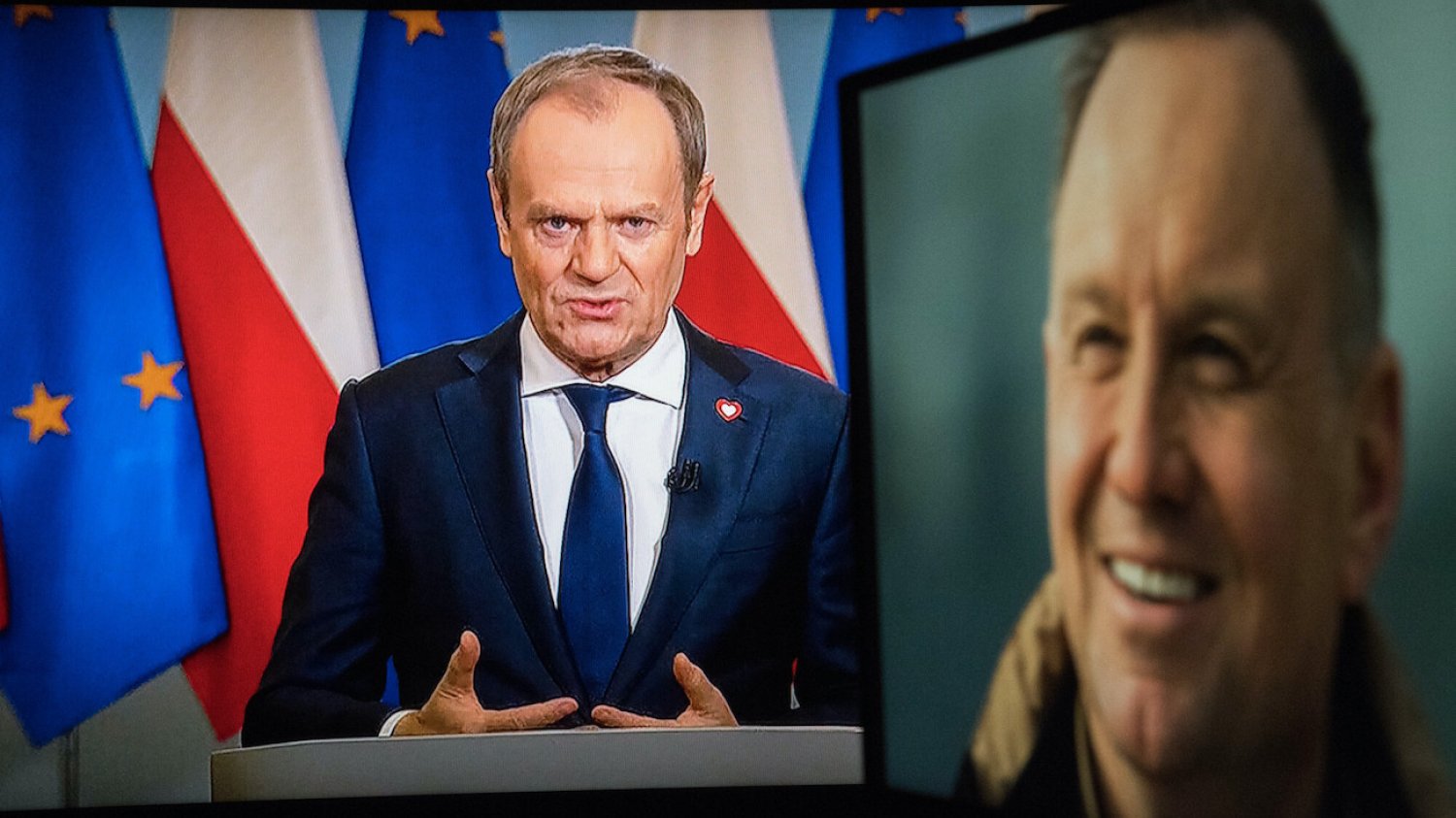 Premier Donald Tusk i prezydent Andrzej Duda.