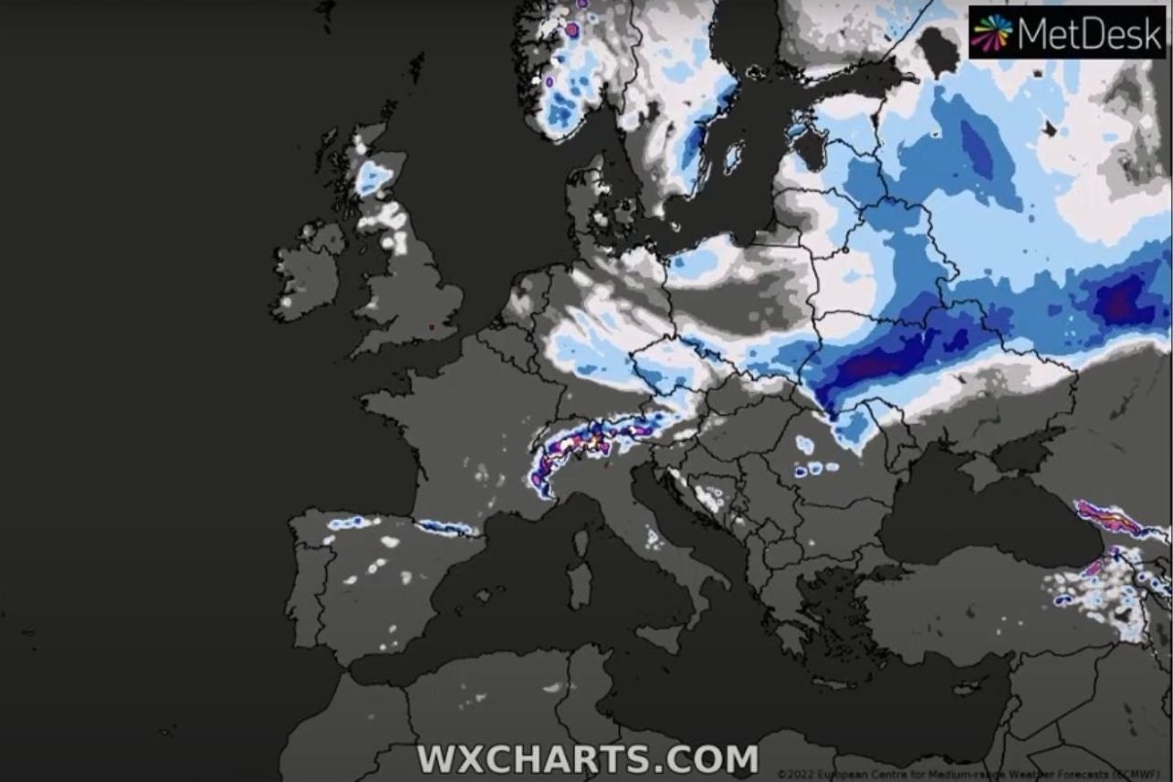 Do Polski zmierzają śnieżyce.
