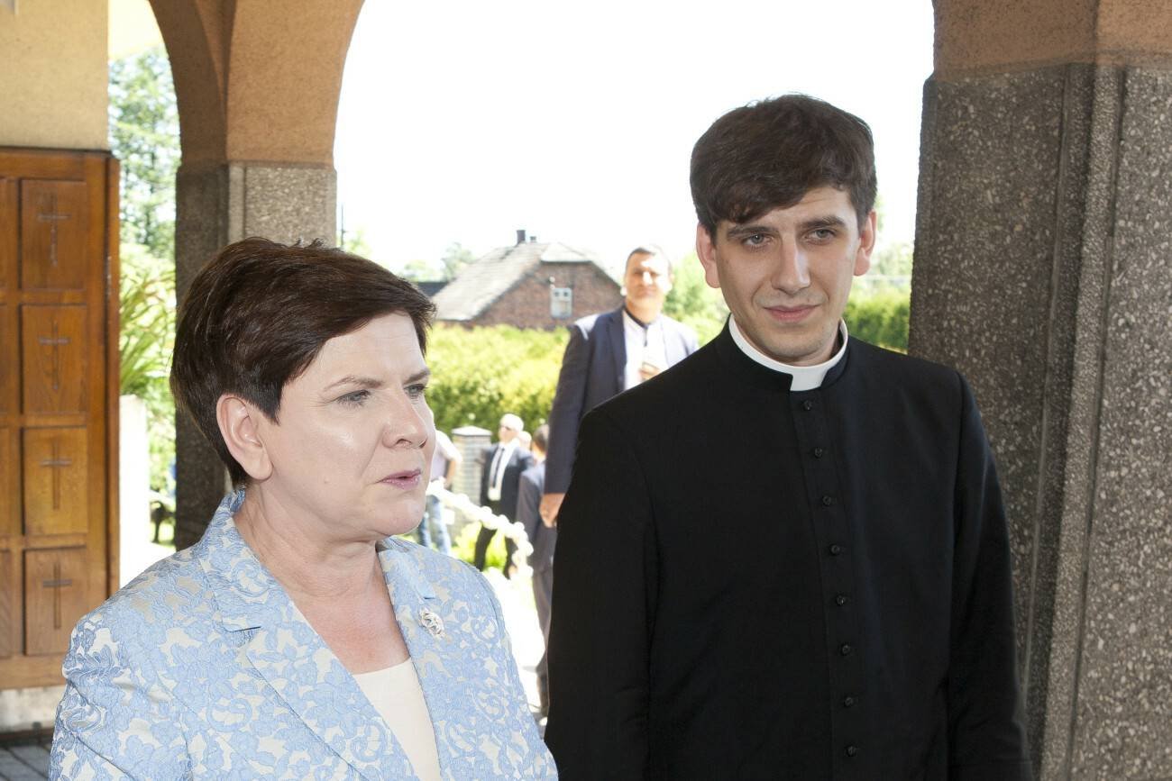 Beata Szydło i Tymoteusz Szydło