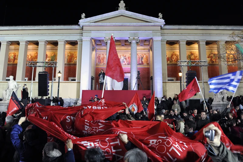 Populistyczną SYRKIZę 40-letniego Alexisa Tsiprasa poparło w styczniu ponad 36 procent Greków