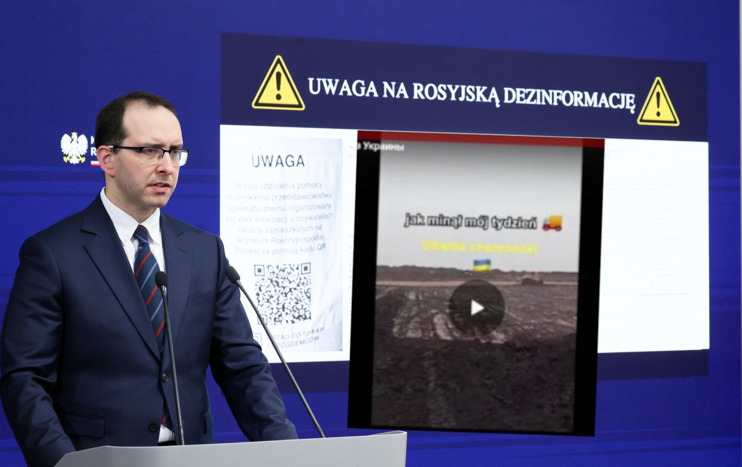 Stanisław Żaryn zwrócił uwagę na kolejną propagandową akcję Rosji.